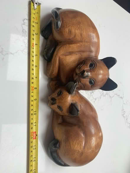 Photo of free Wooden cat ornament (Hoddesdon, EN11) #1