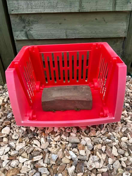 Photo of free Stackable plastic storage (Hitchin Herts) #4