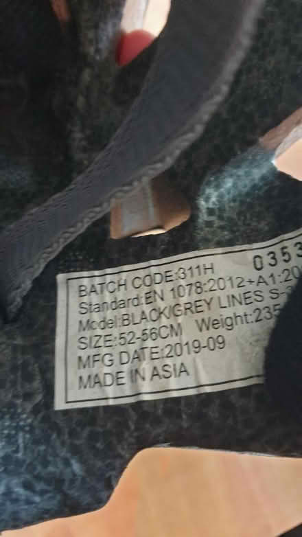 Photo of free Boys cycling helmet (TW7) #3