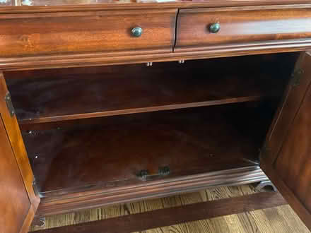 Photo of free Wood buffet cabinet (South Wheaton) #1