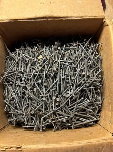 Photo of free 50 lbs of 8d (2.5”) nails (Dunkirk) #1