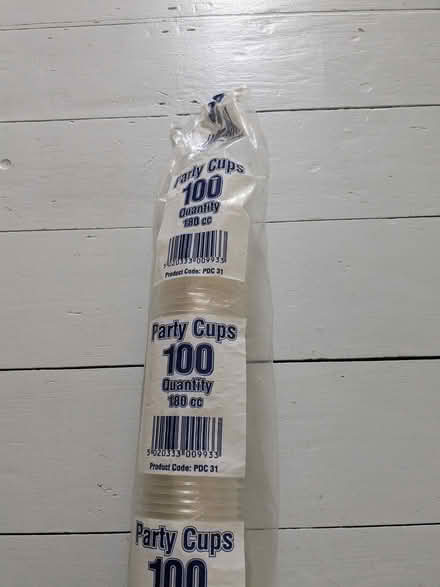 Photo of free 100 Plastic cups (New Malden KT3) #2