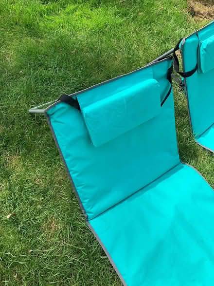 Photo of free Carry folding beach picnic loungers (Addlestone KT15) #4