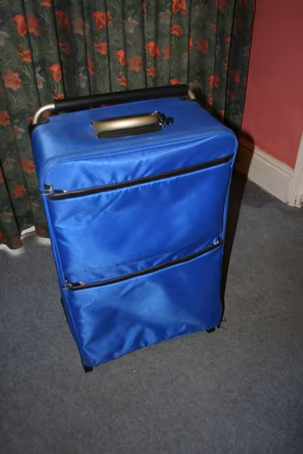 Photo of free Lightweight blue suitcase (Barrow upon Soar LE12) #1