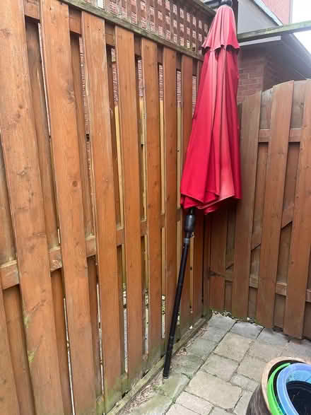 Photo of free 9 ft wide umbrella (Southwest Oakville) #1