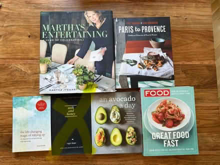 Photo of free Misc. Books (cooking, self (Park Slope) #1