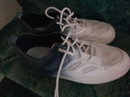 Photo of free Size 6 blue + white unisex trainers (Hanworth, TW13) #2