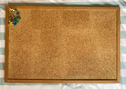 Photo of free Cork pin board & pins (Amersham HP7) #1