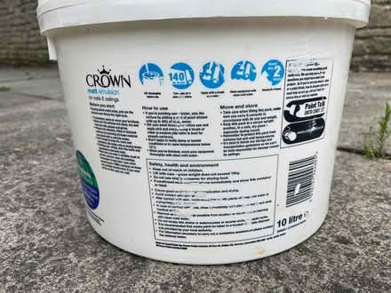Photo of free 10l Crown Matt Emulsion (OX4, church cowley) #1