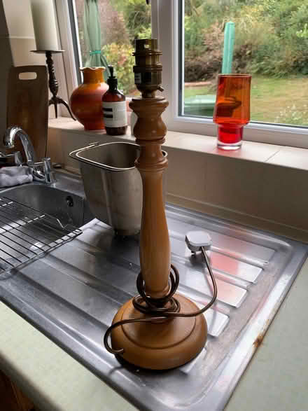 Photo of free Wooden lamp base (Reydon IP18) #1