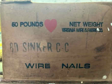 Photo of free 50 lbs of 8d (2.5”) nails (Dunkirk) #2