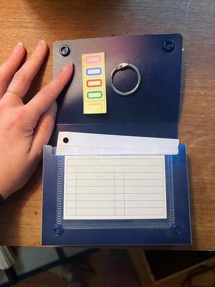 Photo of free Index cards + case (Spring Hill) #2