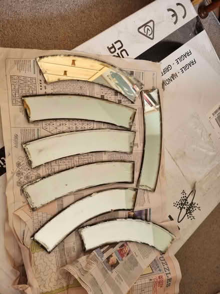 Photo of free Oval mirror and outer mirror pieces (Stroud GL5) #2