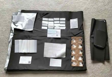 Photo of free Blackout fabric with attachments (Kelham Island S3) #2