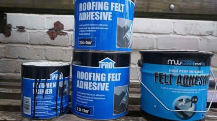 Photo of free Roofing felt adhesive and primer (Levenshulme M12) #1