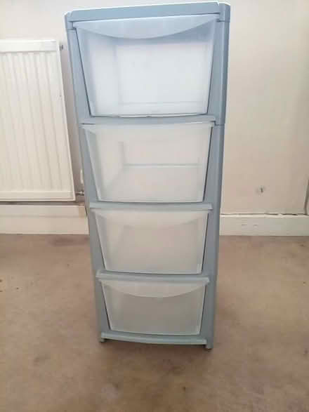 Photo of free Set of 4 plastic drawers (Stanmore HA7) #1