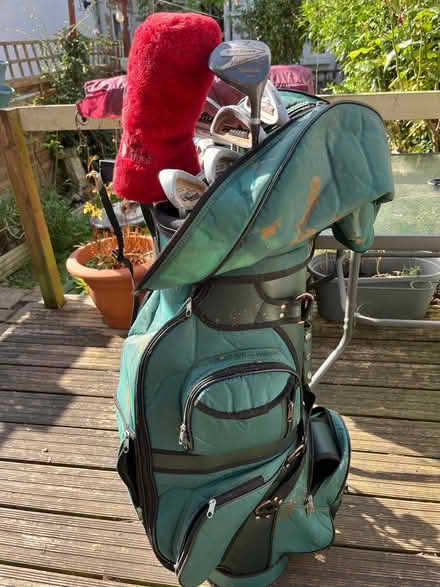 Photo of free Golf clubs and trolley (Woodside CR0) #1