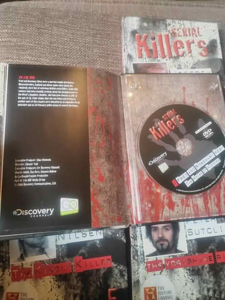 Photo of free 4 x serial killer books with dvds (Whittlesey) #2