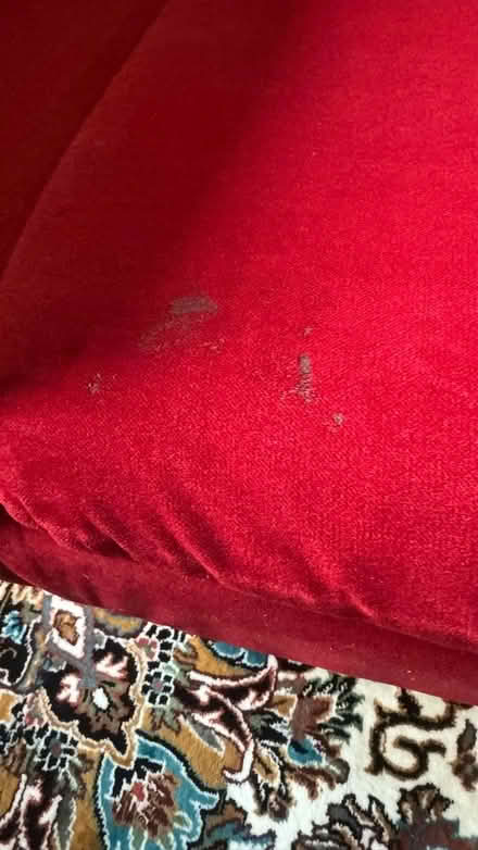 Photo of free Red sofa (IG7 Chigwell) #2
