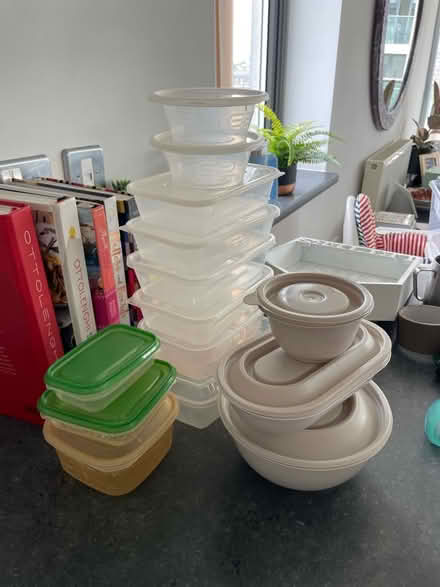 Photo of free Plastic Tupperware boxes (E14) #1