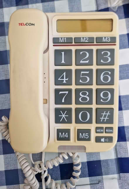 Photo of free Large buttons corded telephone (Hillingdon UB10) #1