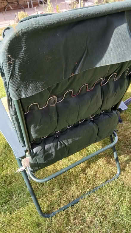 Photo of free Reclining Garden Chair - green (Bowerhill SN12) #3