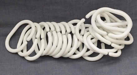 Photo of free Shower curtain hooks (Windlesham (GU20)) #1