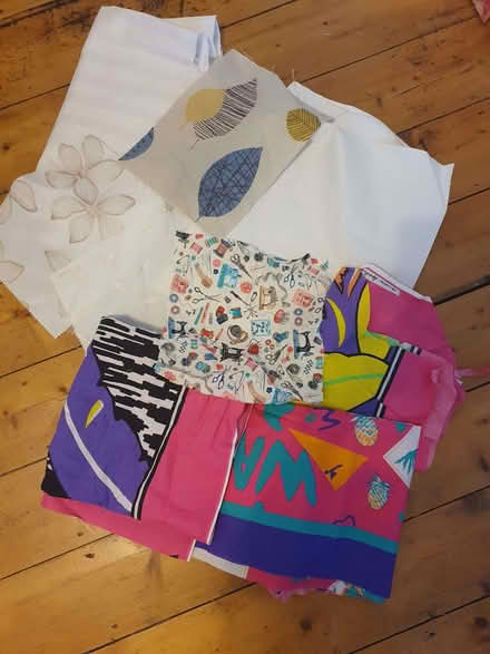 Photo of free Fabric scraps (Knighton LD7) #1