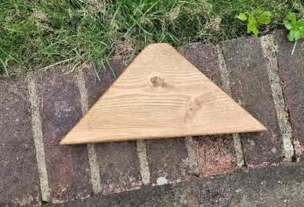 Photo of free Chunky pine corner shelf - Hollingdean (Lower Bevendean BN1) #1