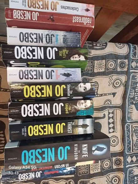 Photo of free books by author Jo Nesbo (Langer Lane, S40) #2