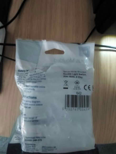 Photo of free Double light switch Opened not (Broomhall S3) #2