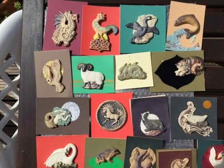 Photo of free Small pottery ‘cards’ (Farningham DA4) #1