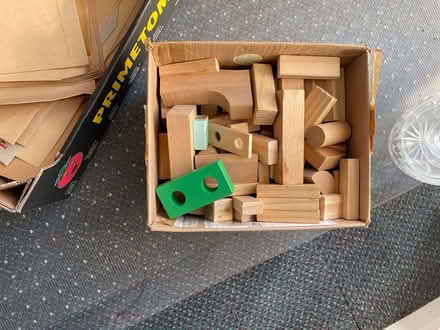 Photo of free Wooden blocks and v teck toy (Ilford IG1) #1