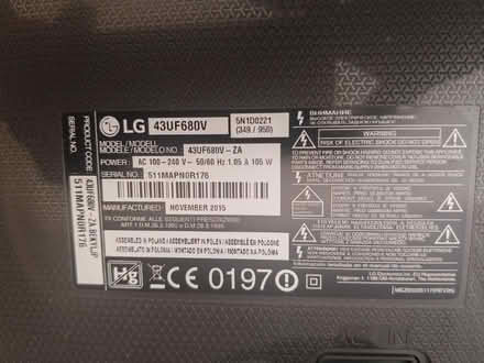 Photo of free LG 43 Smart TV for spare or repair (Foleshill) #3