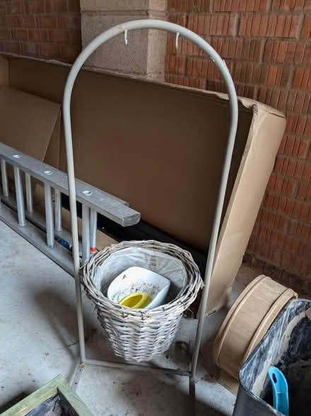 Photo of free Wicker planter (Uttoxeter ST14 7) #1