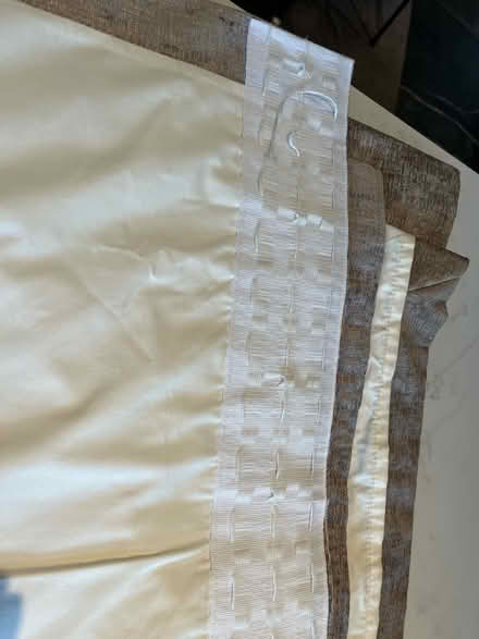 Photo of free Door curtain - Dunelm brown velour (Hitchin Herts) #3