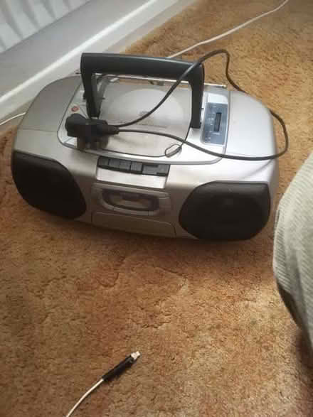 Photo of free vintage radio/CD/cassette player. (Chipstead TN13) #1