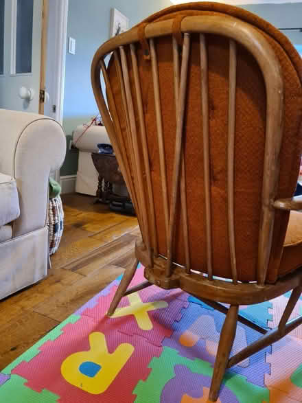 Photo of free Ercol chair in need of repair (Kemble) #2