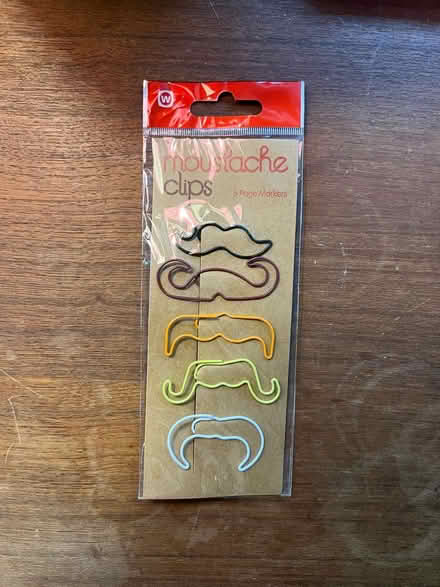 Photo of free Mustache paperclips (Spring Hill) #1
