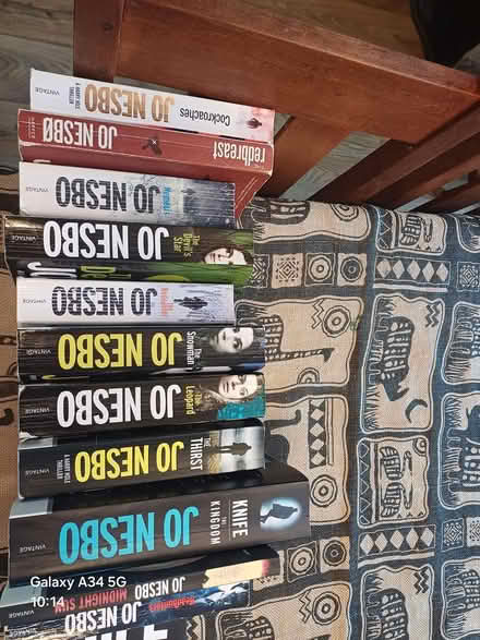 Photo of free books by author Jo Nesbo (Langer Lane, S40) #1