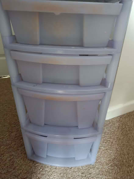 Photo of free Small plastic storage drawers (Morley DE21) #1