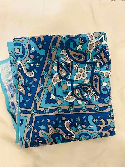 Photo of free Blue boho wall tapestry (Old Rodeo) #1
