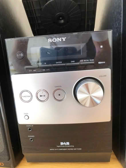 Photo of free Sony Radio & CD Player with Sony Speakers (West Lavington SN10) #2