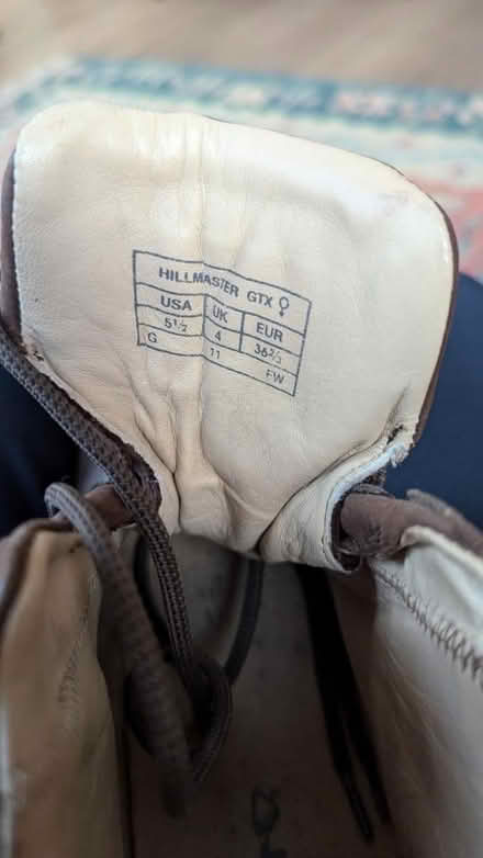 Photo of free Brasher walking boots (Willesden Green) #2