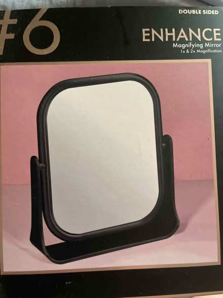 Photo of free Free standing vanity mirror (Woodside CR0) #1