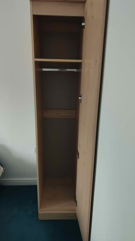 Photo of free Tall slim wardrobe (Denholme) #2