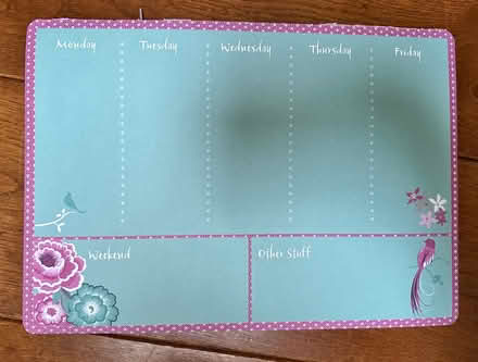 Photo of free Weekly planning block (plenty of weeks left) (Kettlethorpe WF2) #1