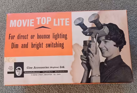 Photo of free Vintage Movie Top Lite for Cameras Not Sure if it Works (CT7) #1