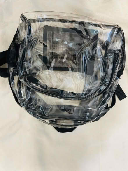 Photo of free Clear concert backpack (Old Rodeo) #1