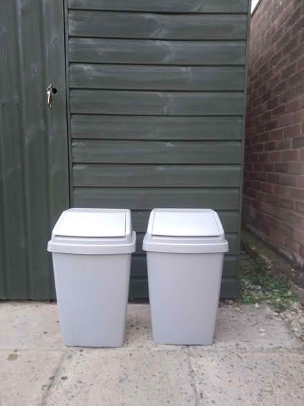 Photo of free Two plastic dustbins (Letchworth SG6) #1